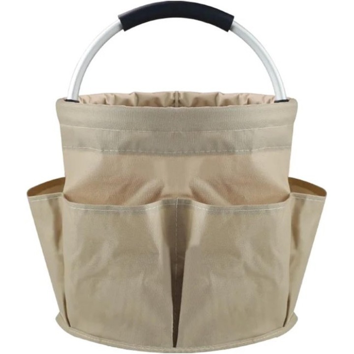 Összecsukható tárolótáska, multifunkcionális, khaki, 144g