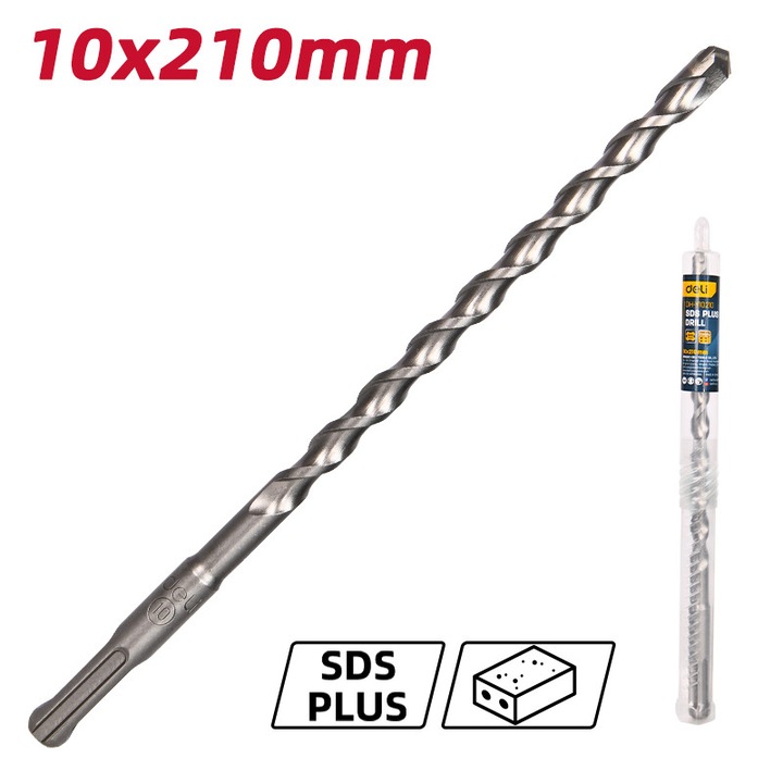 SDS Plus fúrókalapács fúró 10x210 mm EDH-Y10210 YELLOW TOOLS SOROZAT