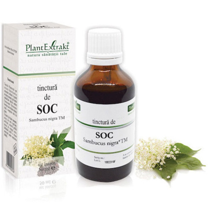 Tinctura De Soc - Sambucus Nigra Tm, Plantextrakt, 50 ml