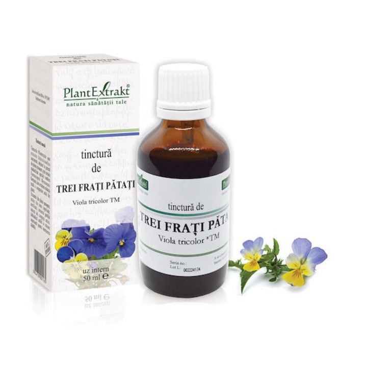 Tinctura De Trei Frati Patati - Viola Tricolor Tm, Plantextrakt, 50 ml