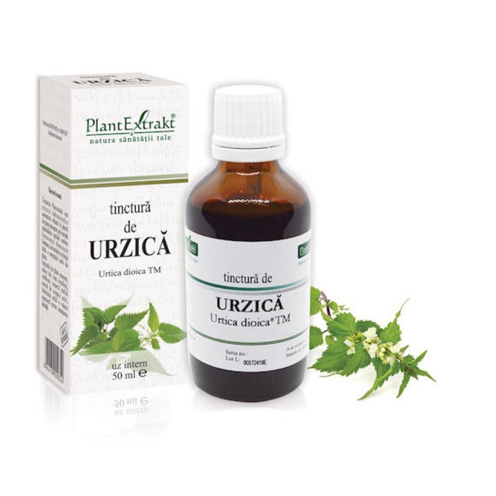Tinctura De Urzica - Urtica Dioica Tm, Plantextrakt, 50 ml