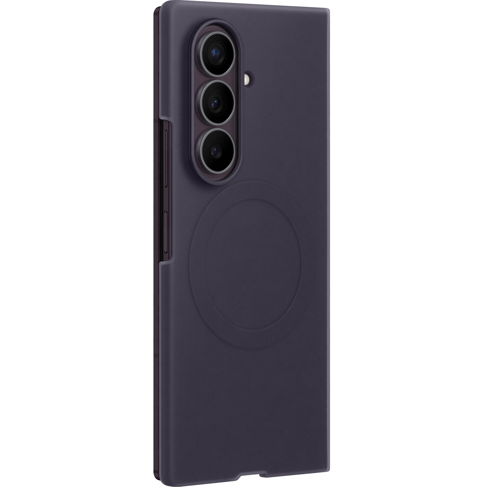 Husa de protectie Samsung pentru Galaxy Fold8 Ultra, Silicone Magnet, Violet