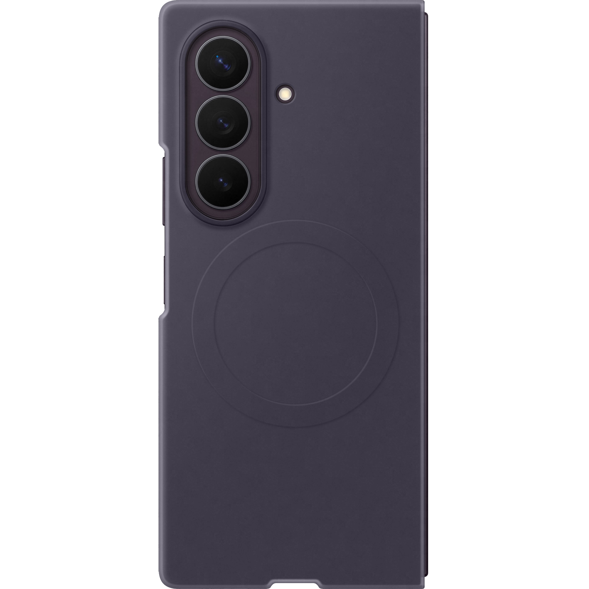 Husa de protectie Samsung pentru Galaxy Fold8 Ultra, Silicone Magnet, Violet