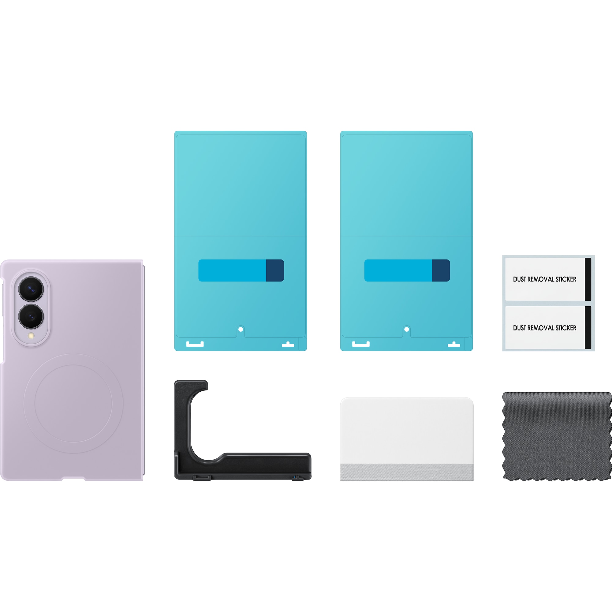 Husa de protectie Samsung pentru Galaxy Fold8, Silicone Magnet, Violet