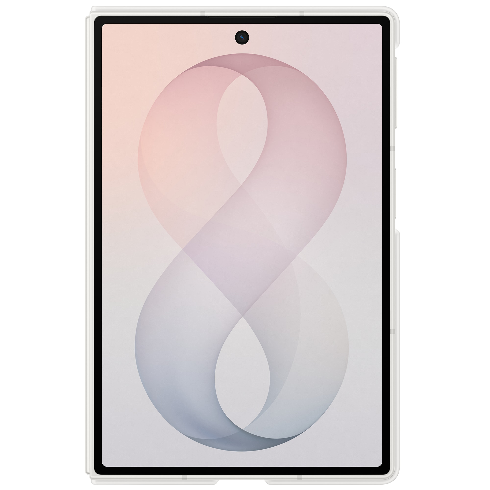 Husa de protectie Samsung pentru Galaxy Fold8, Silicone Magnet, White