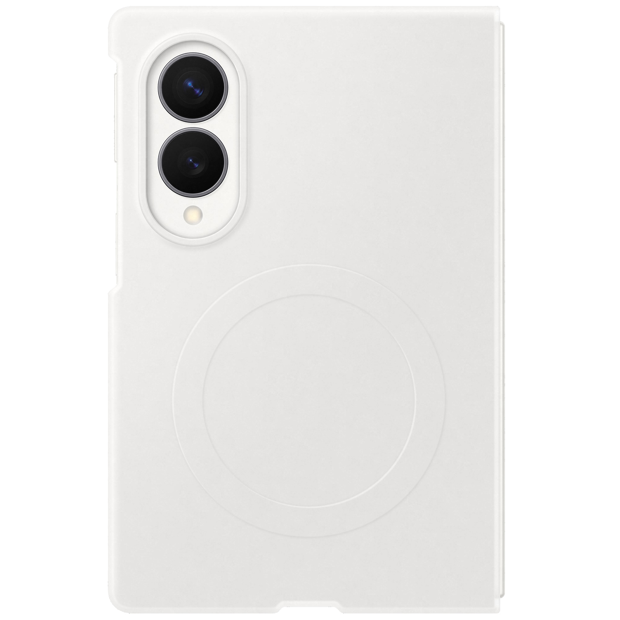 Husa de protectie Samsung pentru Galaxy Fold8, Silicone Magnet, White