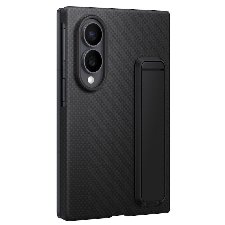 Husa de protectie Samsung pentru Galaxy Fold8, Carbon Standing, Black