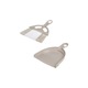Set faras si maturica plastic bej 17x20cm