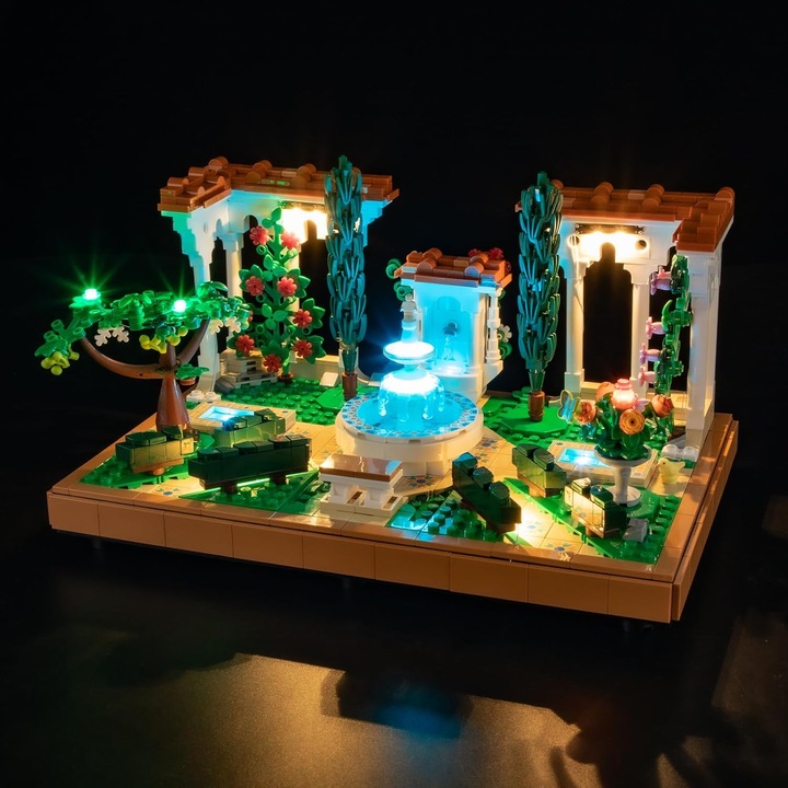 Kit Lumini LED pentru Set Blocuri 10359 Gradina Fantana