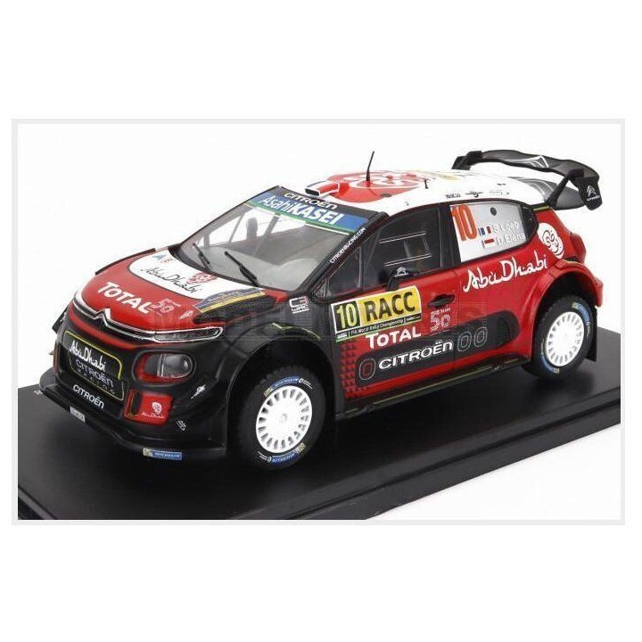 CITROEN - C3 WRC ABU DHABI N 10 WINNER RALLY CATALUNYA S. Loeb 1:24 Hachette autómodell