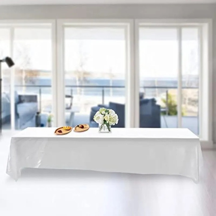 Téglalap alakú asztalterítő, 145x320cm, poliészter, foltálló, mosható