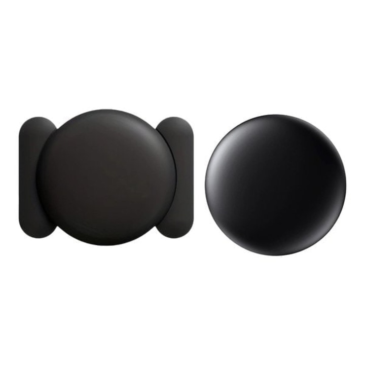 GPS nyomkövető Coolmango, TrackMate, iOS és Android kompatibilis, Find My alkalmazással, IPX6 vízállóság, 32 x 32 x 7, 9 mm, fekete