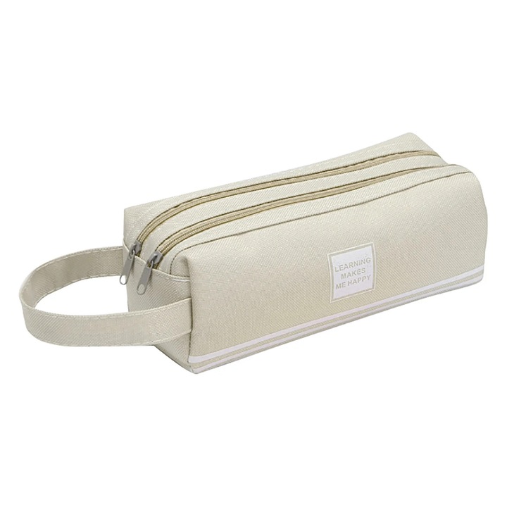 Penar multifunctional YANYXR, bumbac si in, bej, 20x8x8cm