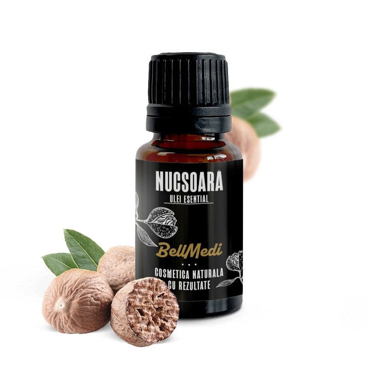 Ulei esential BellMedi Nucsoara, 30 ml, uz extern si aromaterapie