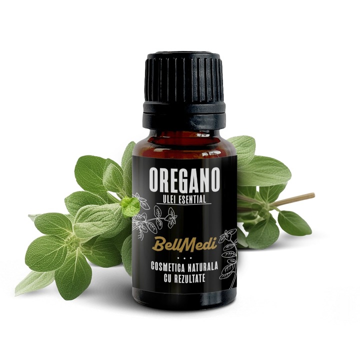 Ulei esential BellMedi Oregano, 30 ml, uz extern si aromaterapie