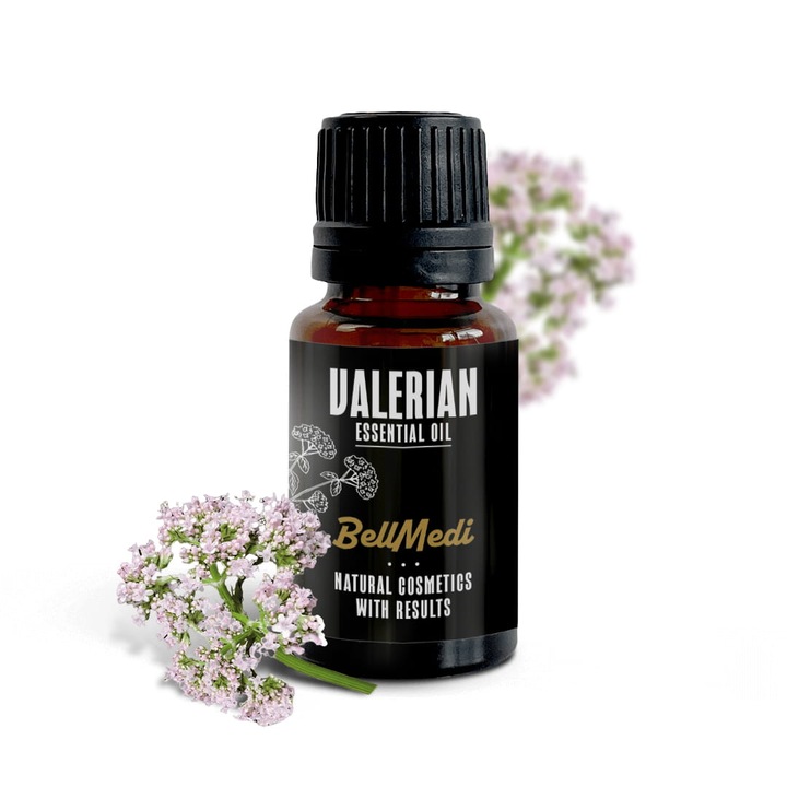 Ulei esential BellMedi Valeriana (Valeriana officinalis), 10 ml, uz extern si aromaterapie