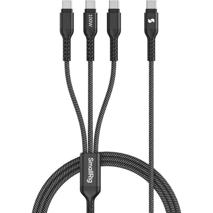 SmallRig 5079 USB-C захранващ кабел 3 в 1