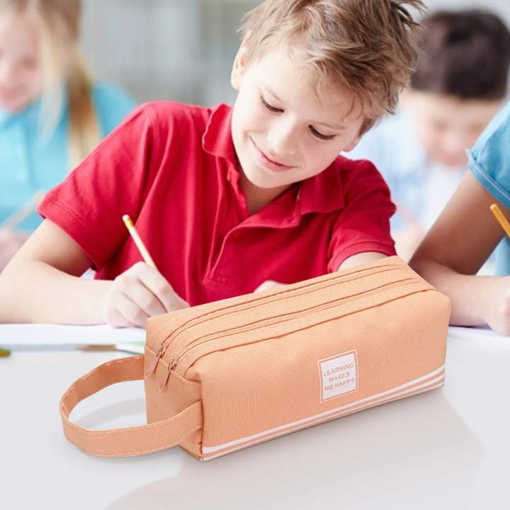 Penar multifunctional, bumbac in, galben, 20x8x8cm