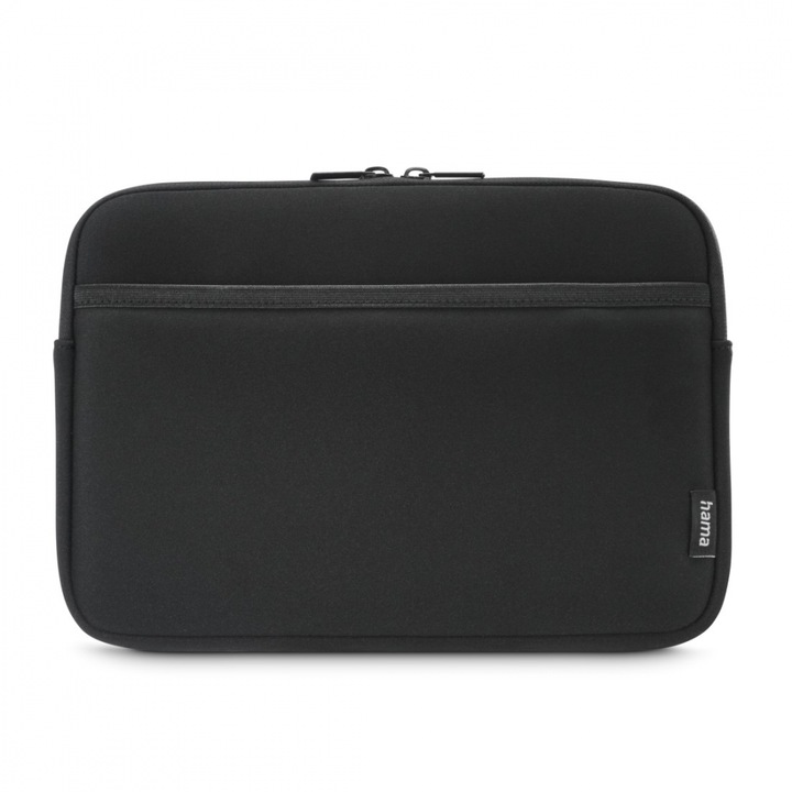 HAMA „Neoprene” tablet tok elülső rekesszel, 28 cm (11"), fekete