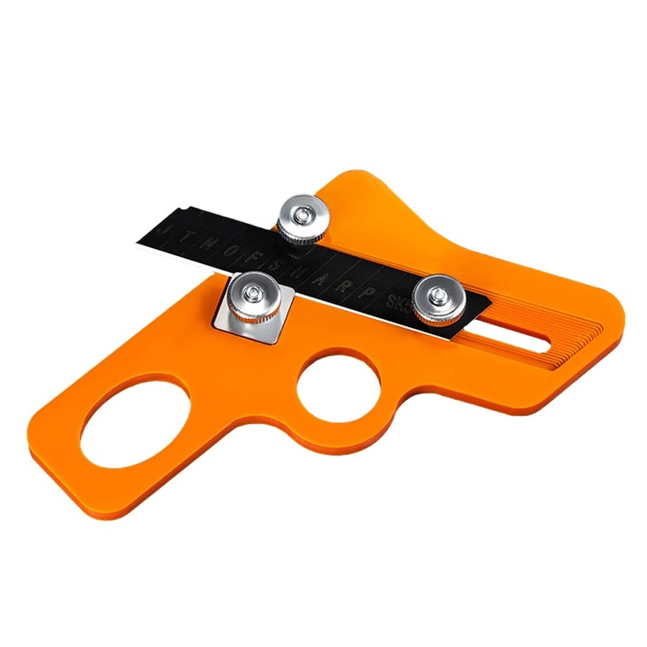 Unealta manuala pentru taiere margini, plastic, multicolor, dimensiuni standard