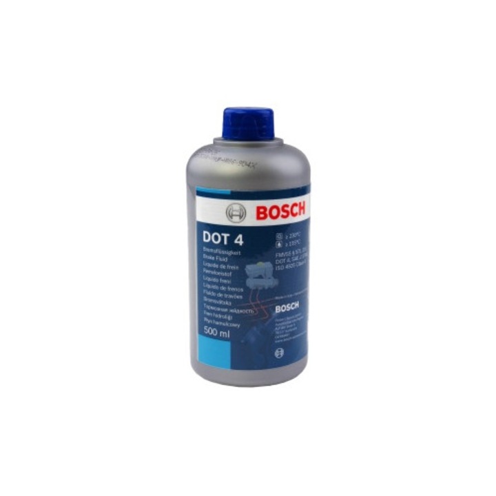 Bosch SL DOT 4 fékolaj 500 ml – teljesítmény és biztonság a fékrendszernek
