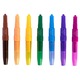 Set creativ, Disney The Little Mermaid cu markere cu pulverizare, 7 markere spray, 6 sabloane reutilizabile, pentru copii 4+ ani