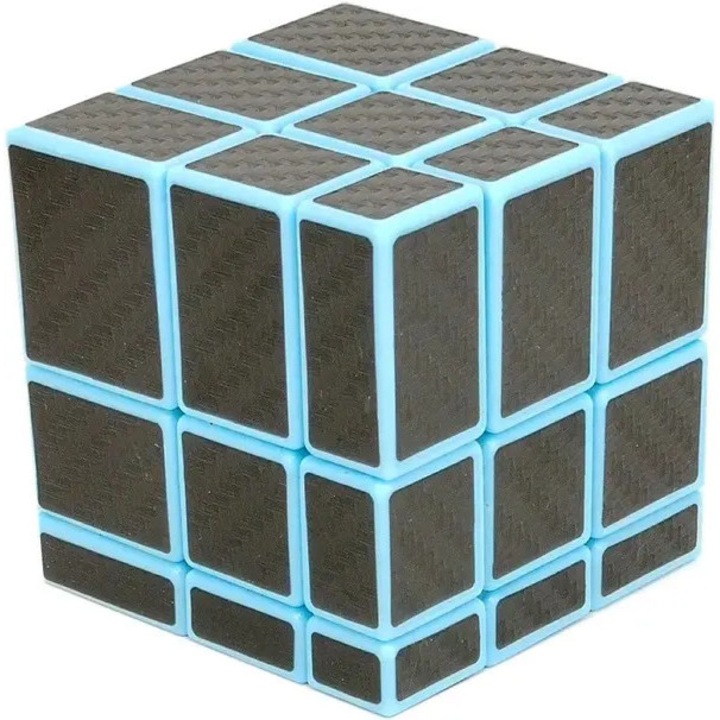 Cub puzzle 3x3 oglinda, negru, 7x7x7cm