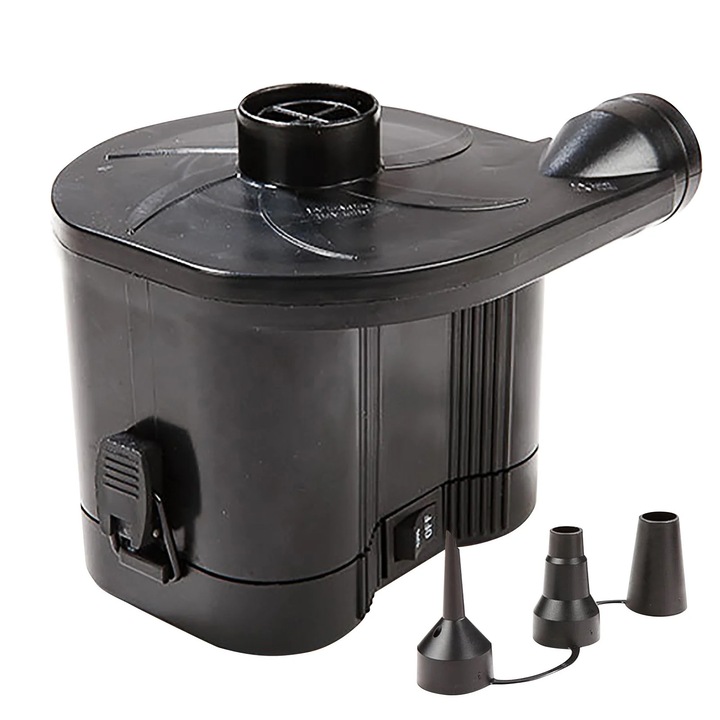 Pompa electrica portabila, 3 duze, multicolor, baterii D, compacta