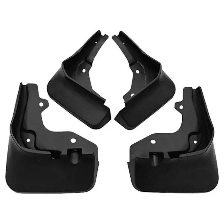 Set aparatori noroi plastic negru 4 piese pentru A-Class W177 2019-2022