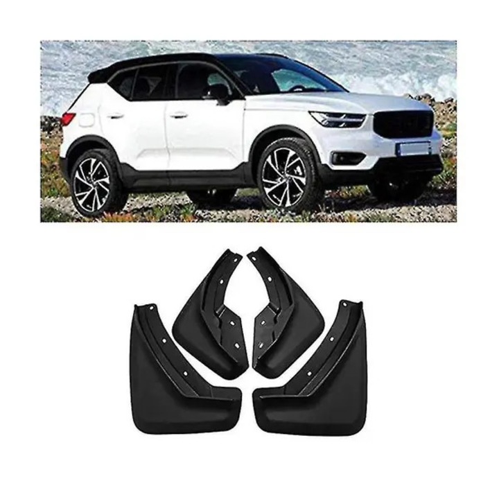 Aparatori noroi set 4 buc negru ABS pentru XC40 2023
