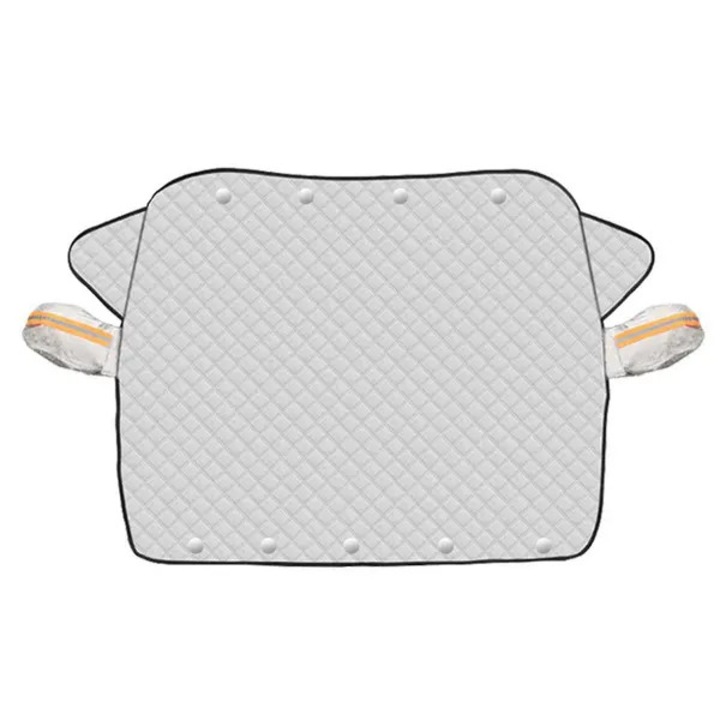 Husa auto protectie iarna, film aluminiu, magnetic, 145x110cm sau 160x120cm