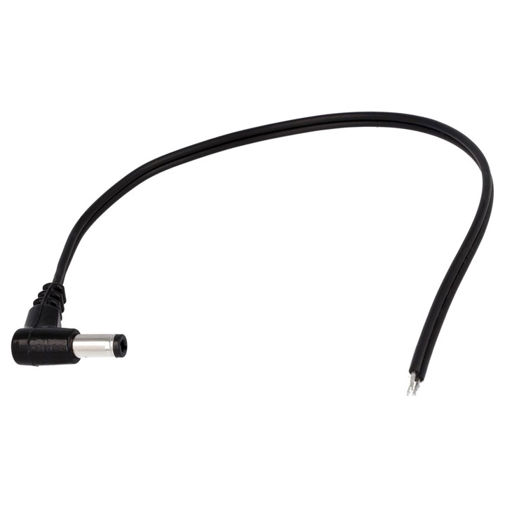 Cablu Alimentare DC 5, 5/2, 5 Negru 0, 2m