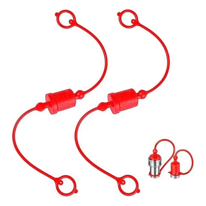 Capace praf hidraulice set 2 piese rosu 3/4 inch