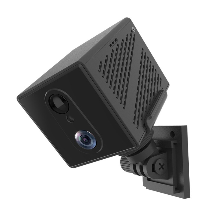 Camera auto 4G CB75, 1080p, detectare PIR, negru, 7x4x3cm