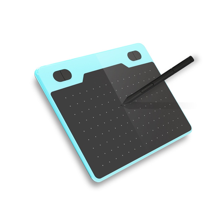 Grafikus tábla, 8192 nyomásszint, USB, 21.4x14.4cm, fekete