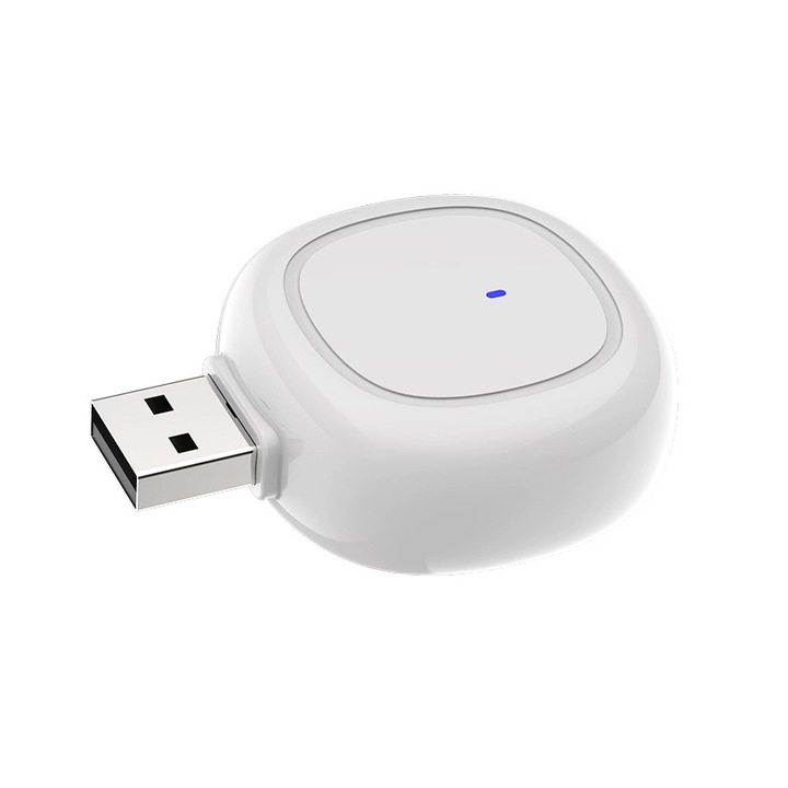 Aparat ultrasonic anti-tantari USB, 55x42x19mm, alb