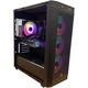 Настолен компютър Gaming Serioux, Intel® Core™ i5 14600KF до 5.3GHz, 32GB DDR4, 1TB SSD, MSI GeForce RTX™ 5060 Ti 8G GDDR7 GAMING OC, No OS, Черен