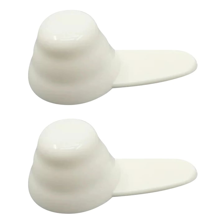 Set 2 lingurite masuratoare plastic, compact, 9.2x5cm, pentru cafea si condimente