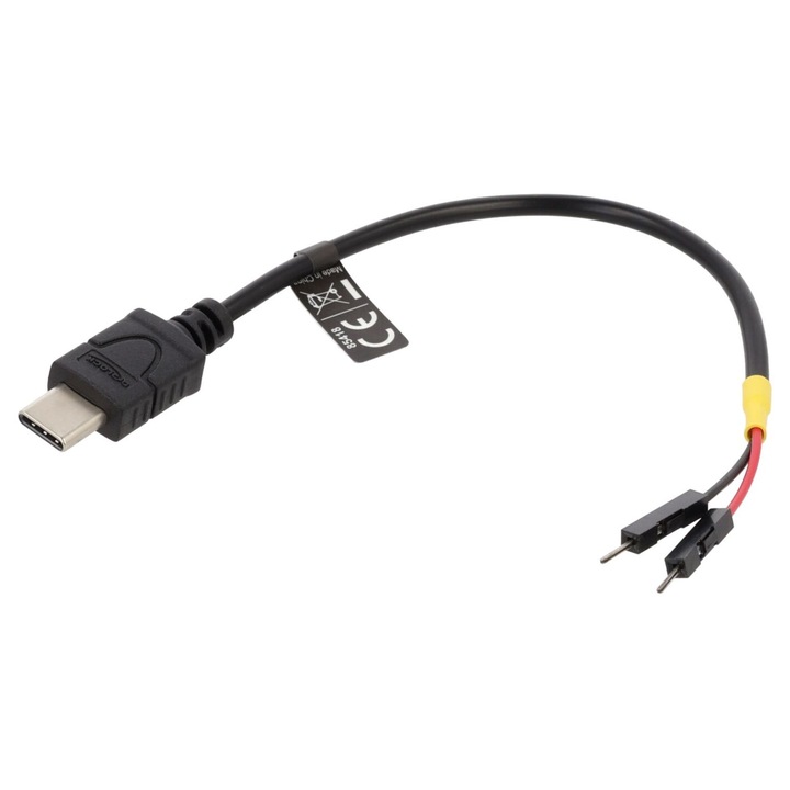 Cablu USB-C DELOCK 85418 1pin x2 0, 1m Negru 22AWG