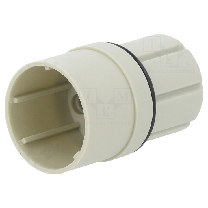 Conector masculin R 15 7 pini PE pentru carcasa din plastic