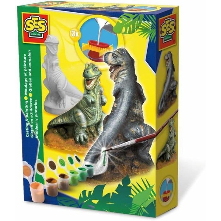 Set Creativ SES T-Rex Multicolor