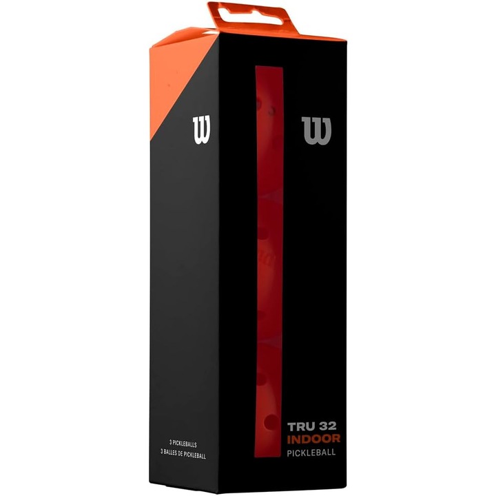 Mingii de Pickleball Wilson TRU 32, Portocalii, pentru Interior