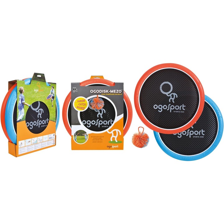 Set Sport Ogo Schildkröt Mezo: 2 Discuri Mari, 1 Mingi