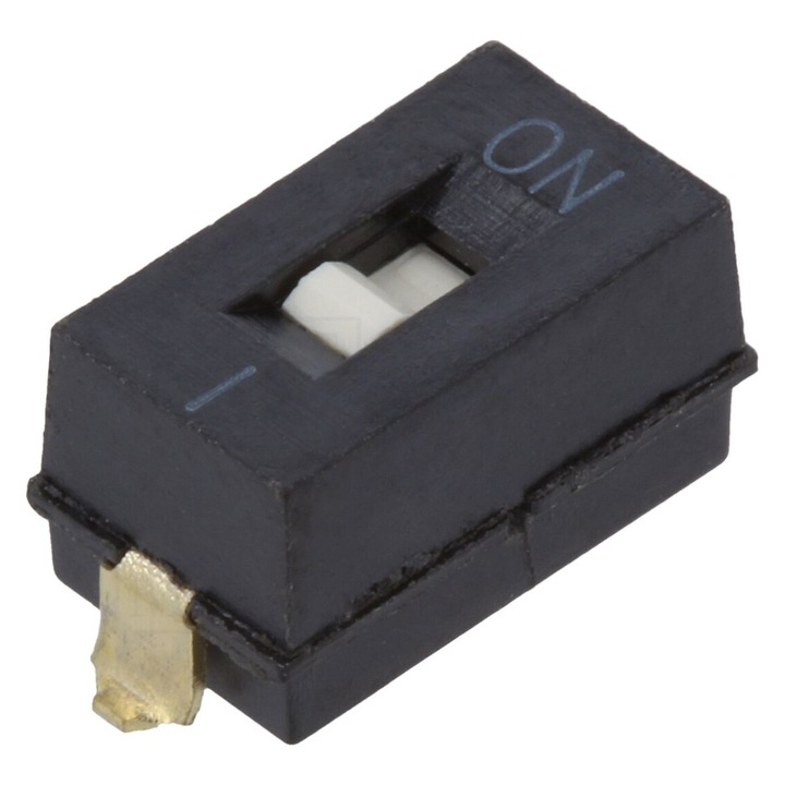 Comutator DIP-SWITCH 1 Sectiune ON-OFF 0, 025A 24VDC