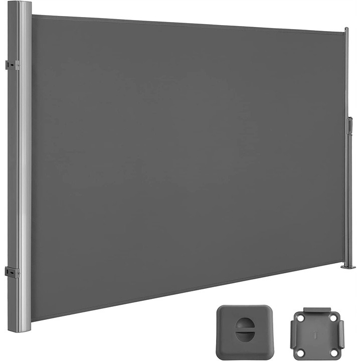 Странична тента Songmics антрацит метал 200x300см