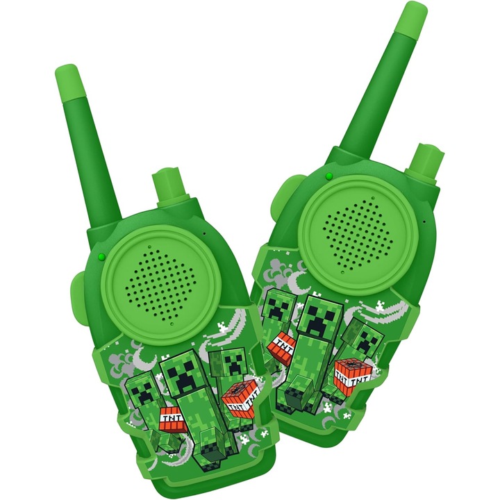 Set Walkie Talkie Minecraft pentru Copii - Comunicare Clara