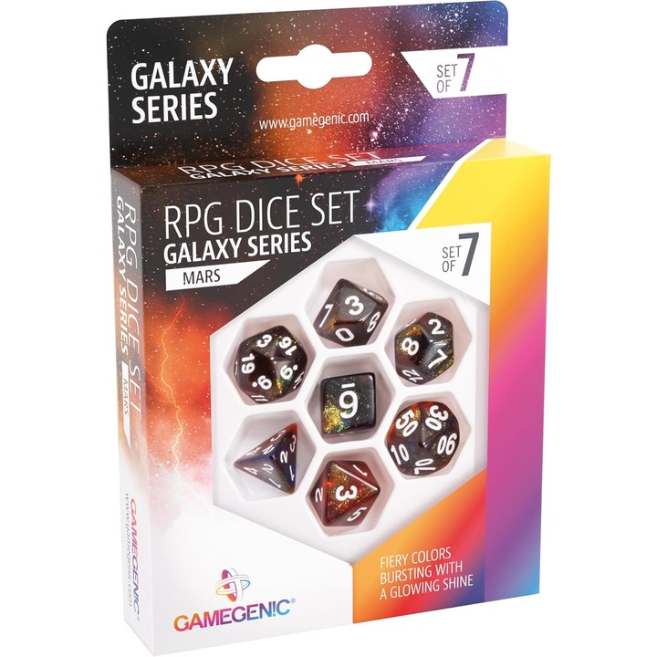 Set RPG esential Gamegenic Galaxy Series - Marte
