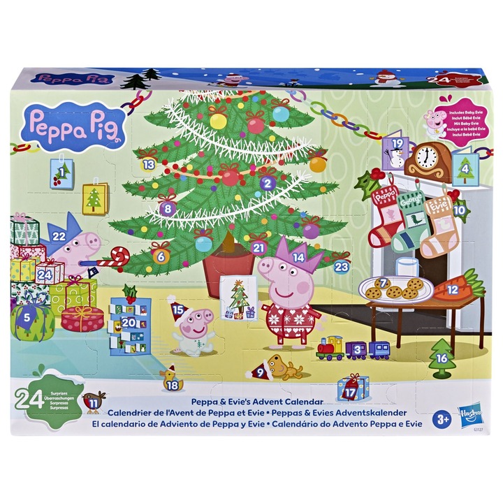 Адвентен календар Peppa Pig - Пепа и Иви