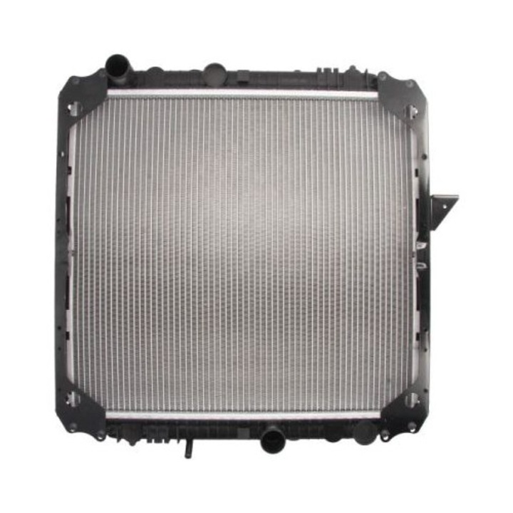 Thermotec motorhűtő radiátor, kerettel, Mercedes-Benz LK/LN2-hez, 116KW, 158LE