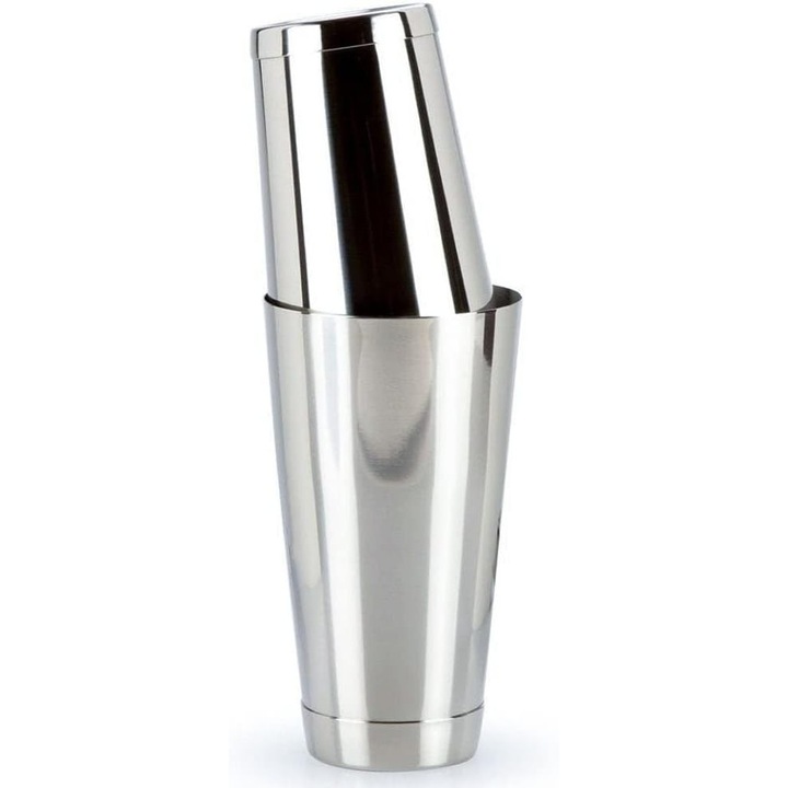 Комплект шейкъри за коктейли от неръждаема стомана 530ml и 820ml, херметични, издръжливи